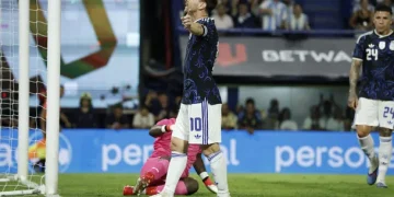 Argentina goleó 5-0 a Zambia