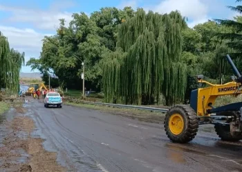 SIERRA DE LA VENTANA:  habilitaron el tránsito por la Ruta 72