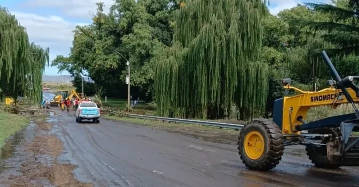 SIERRA DE LA VENTANA:  habilitaron el tránsito por la Ruta 72