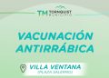 VILLA VENTANA: Lunes 27 vacunación antirrábica