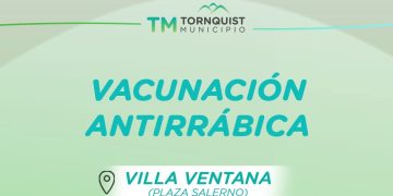 VILLA VENTANA: Lunes 27 vacunación antirrábica