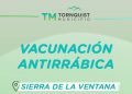 SIERRA DE LA VENTANA: Continúan las jornadas de vacunación antirrábica