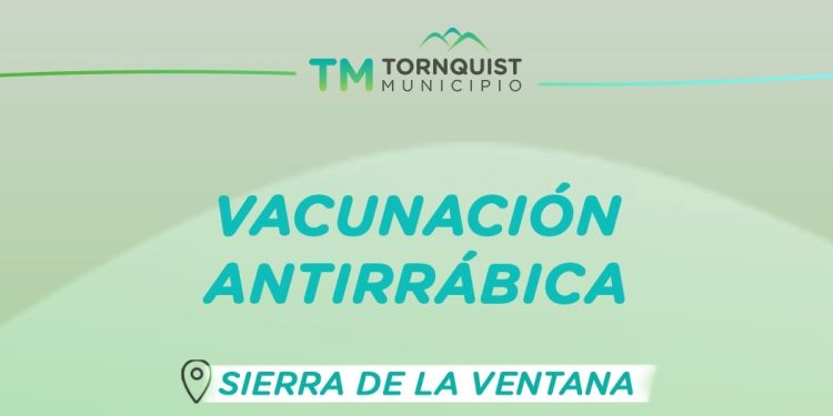 SIERRA DE LA VENTANA: Continúan las jornadas de vacunación antirrábica  La Subsecretaría de Bromatología y Zoonosis llevará adelante una nueva jornada gratuita de vacunación antirrábica para caninos y felinos en Sierra de la Ventana, dando continuidad a las acciones de prevención y cuidado de la salud animal que se vienen desarrollando en todo el distrito.