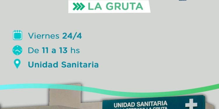 VILLA SERRANA LAGRUTA: Llega la campaña de vacunación antigripal  En la continuidad de la campaña de vacunación antigripal en el distrito, el viernes 24 la Secretaría de Salud llevará adelante una jornada en Villa Serrana La Gruta.