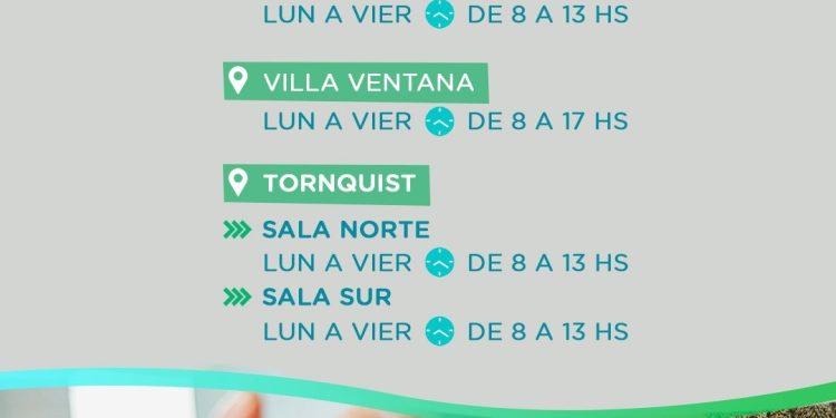 TORNQUIST: Continuará la campaña de vacunación antigripal en el distrito  La Secretaría de Salud de Tornquist Municipio informa que, este miércoles 22, con la llegada de una nueva partida de vacunas, continuará la campaña de vacunación antigripal en todo el distrito.