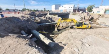 BAHIA BLANCA: Avanza la construcción de los nuevos puentes del Canal Maldonado