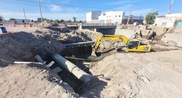 BAHIA BLANCA: Avanza la construcción de los nuevos puentes del Canal Maldonado