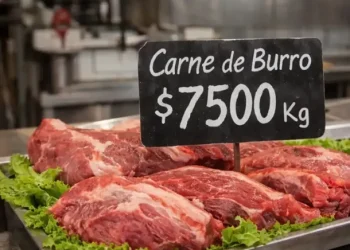 CHUBUT: Una carnicería vende carne de burro a $7.500 el kilo