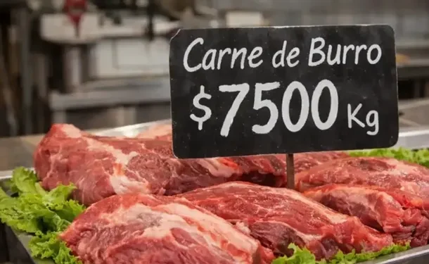 CHUBUT: Una carnicería vende carne de burro a $7.500 el kilo La comercialización se inició como una alternativa para los productores ante las condiciones de los campos de la Patagonia.