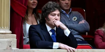 «Corruptos son ustedes»: el nuevo ataque de Javier Milei a los periodistas en el Congreso