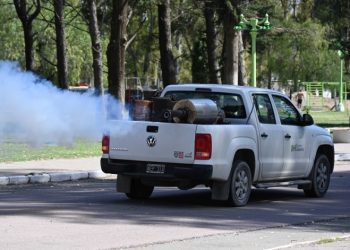 BAHIA BLANCA: Trabajos de fumigación en el distrito