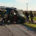 RUTA 33: dos personas murieron tras un choque frontal