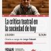 BAHIA BLANCA: La Escuela Crítica Teatral y el Centro Cultural de la Cooperativa te invitan a que nos acompañes  a la  charla «La crítica teatral en la sociedad de hoy, a cargo de Jorge Dubatti «