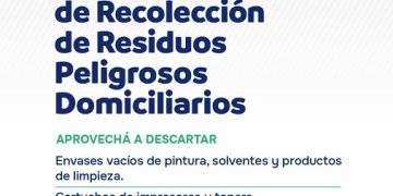 BAHIA BLANCA: Recolección de Residuos Peligrosos Domiciliarios