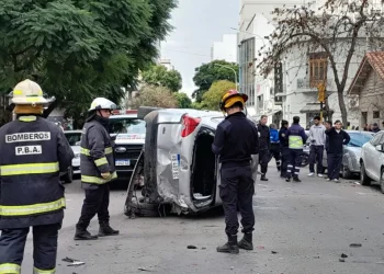 BAHIA BLANCA: Tremendo choque en cadena ocurrido en pleno centro