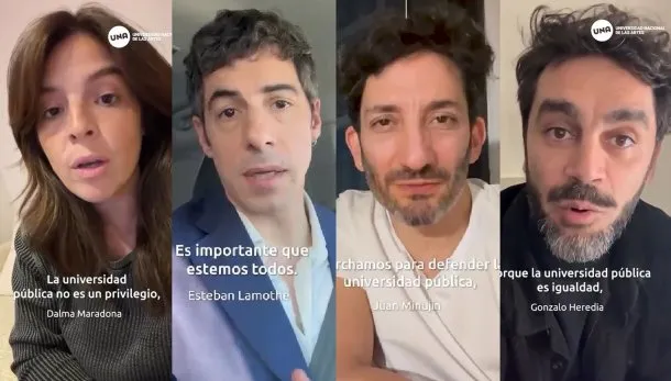 Uno por uno, los famosos que convocaron a la Marcha Federal Universitaria de este martes