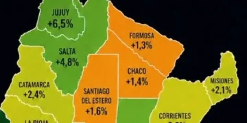 Polémica y críticas: Javier Milei y un asesor de Luis Caputo compartieron un mapa sin Tucumán ni las Malvinas