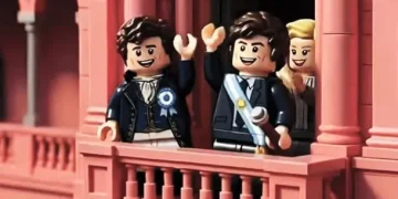 Milei compartió un video con Manuel Belgrano en versión Lego por el 25 de Mayo