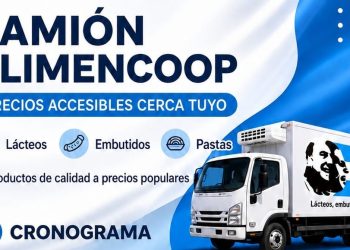 TORNQUIST: Llega el camión Alimencoop al distrito