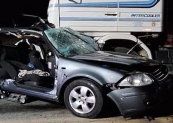 RUTA 3: Trágico accidente «Un hombre falleció y una mujer resultó gravemente herida este domingo tras un choque»