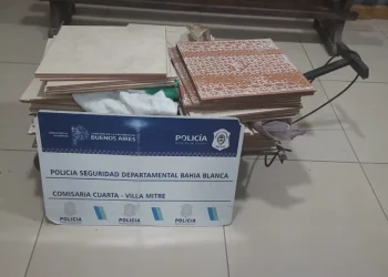 BAHIA BLANCA: Quedaron arrestados por robar en una obra en construcción