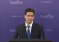 Andrés Ravier debutó como vocero en lugar de Manuel Adorni y ya se negó a responder preguntas