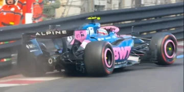 F1: Colapinto cerró el viernes en el puesto 15 en el GP de Mónaco