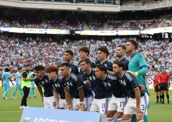 La Selección Argentina ganó 2 a 0 a Honduras en Texas