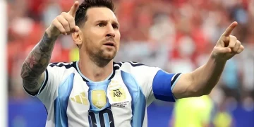 Con un Messi más histórico Argentina venció 2-0 a Austria
