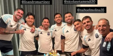 El regalo que le hizo la Selección Argentina a Lionel Messi por su cumpleaños en la concentración