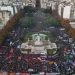 Multitudinaria marcha Ni Una Menos frente al Congreso de la Nación