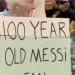 ¿Quién es la abuela de 100 años fanática de Lionel Messi que es récord Guinness y sorprendió en el Mundial?