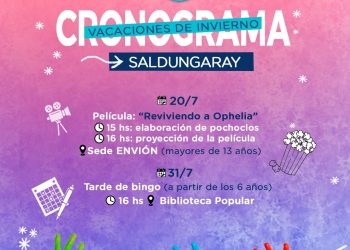 COMARCA SERRANA:  Se vienen actividades gratuitas para disfrutar las vacaciones de invierno