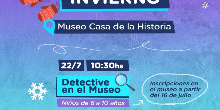 TORNQUIST: Vacaciones de Invierno con propuestas en el Museo Casa de la Historia  El Museo Casa de la Historia, llevará adelante actividades durante las vacaciones de invierno, con propuestas pensadas para aprender, descubrir y divertirse.