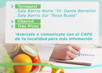 TORNQUIST: Salud amplía la atención en Nutrición en los Centros de Atención Primaria