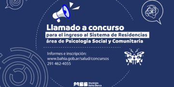 BAHIA BLANCA: Concurso de ingreso al Sistema de Residencias para el área de Psicología Social y Comunitaria