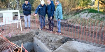 BAHIA BLANCA: Obras, mantenimiento y seguridad hidráulica «el Municipio avanza con la limpieza de un pluvial clave de la zona norte»