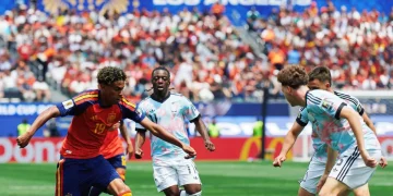 España derrotó 2-1 a Bélgica y enfrentará a Francia en semis del Mundial 2026