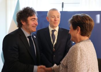 La titular del FMI desembarca en Argentina para brindar un nuevo apoyo a Milei