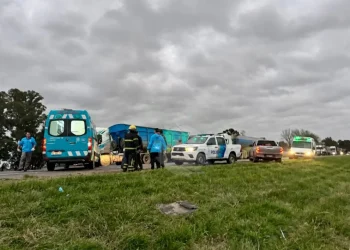 RUTA 3: Falleció un bahiense tras un fuerte choque
