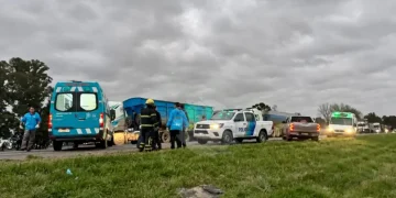 RUTA 3: Falleció un bahiense tras un fuerte choque