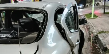 BAHIA BLANCA: : Vuelven a internar al taxista al que le explotó el auto en una esquina