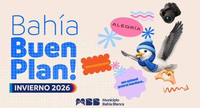 BAHIA BLANCA: Actividades en vacaciones de invierno Se recuerda que hasta el domingo 2 de agosto, habrá actividades gratuitas vinculadas al arte, el deporte, la cultura, la innovación y el turismo, para todas las edades.