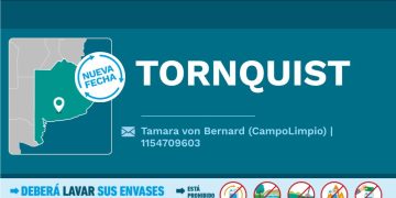 TORNQUIST: Disponible un relevamiento para la recolección de envases de fitosanitarios
