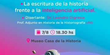 TORNQUIST: Cultura invita a una nueva charla en el Museo Casa de la Historia
