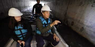 BAHIA BLANCA: El Municipio desplegó un nuevo operativo de inspección dentro del entubado del Napostá