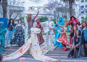 BAHIA BLANCA: 14º Encuentro de Estatuas Vivientes