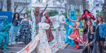 BAHIA BLANCA: 14º Encuentro de Estatuas Vivientes