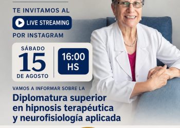 Brindaran una charla sobre hipnosis terapéutica y neurofisiología aplicada