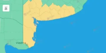 BAHIA BLANCA: El SMN emitió una alerta amarilla por tormentas para este sábado